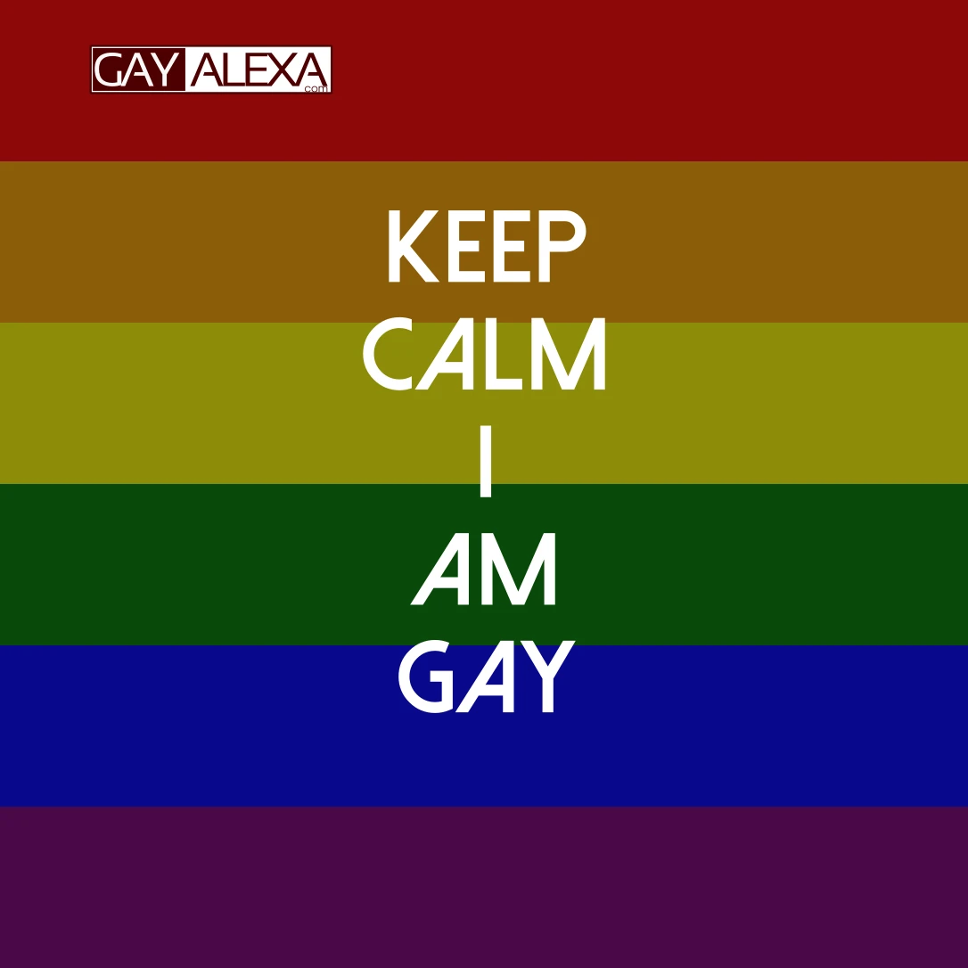 Keep calm I am gay