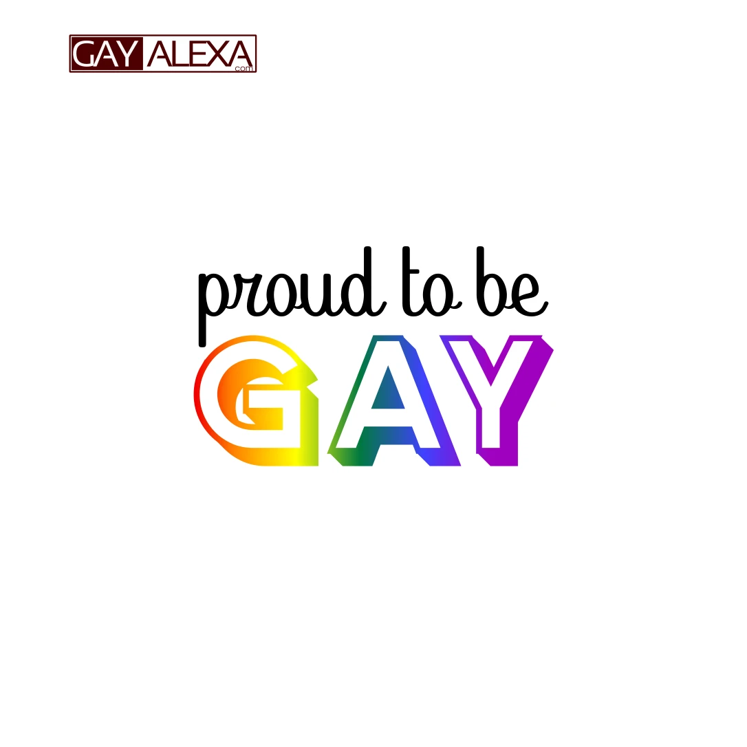 Proud to be gay